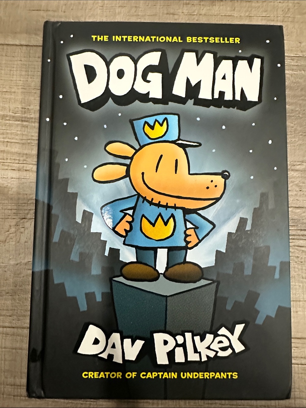 Scholastic Dog Man #1 Dav Pilkey Hardcover Book